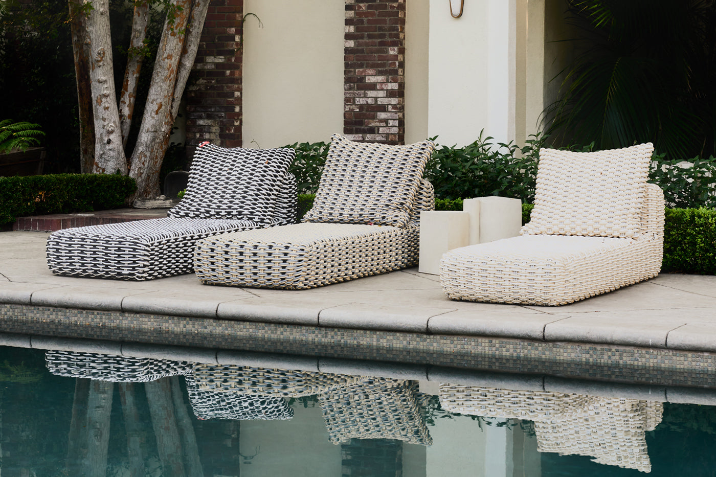 Custom Chaise Lounges, Casa Perfect, Los Angeles, CA, 2022