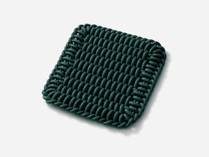 Ergonomic Shore Rug handmade from durable silicone cord suitable for both indoors and outdoors.