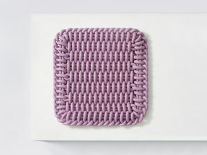 Ergonomic Shore Rug handmade from durable silicone cord suitable for both indoors and outdoors.