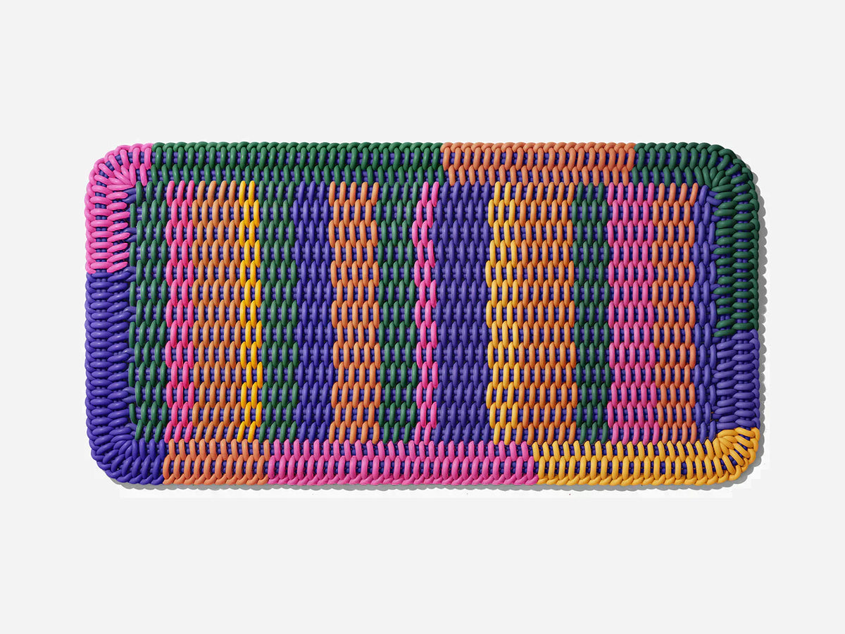 Rounded Mat - Nautical Rope