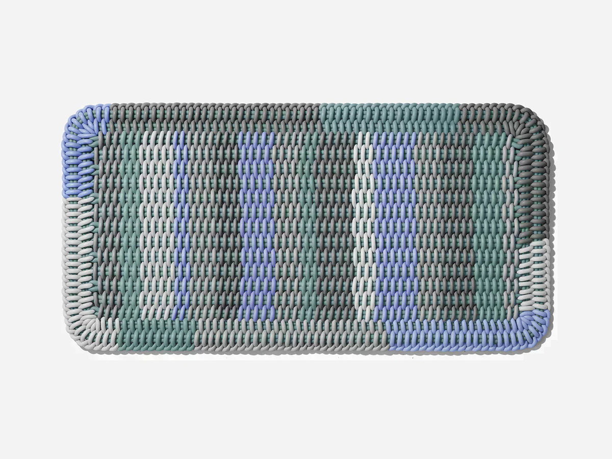 Rounded Mat - Nautical Rope