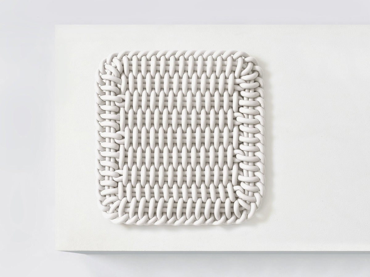 Ergonomic Shore Rug handmade from durable silicone cord suitable for both indoors and outdoors. 