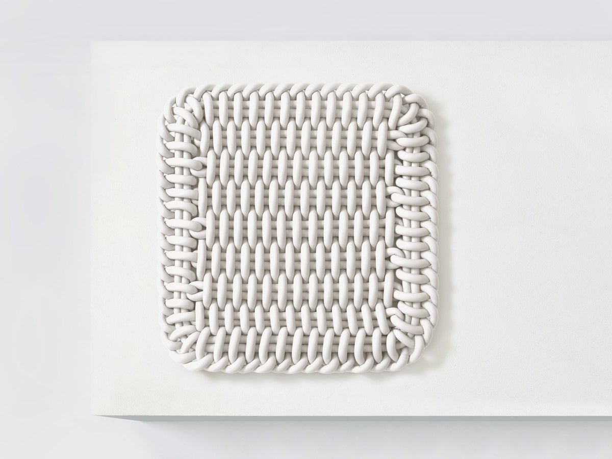 Ergonomic Shore Rug handmade from durable silicone cord suitable for both indoors and outdoors. 