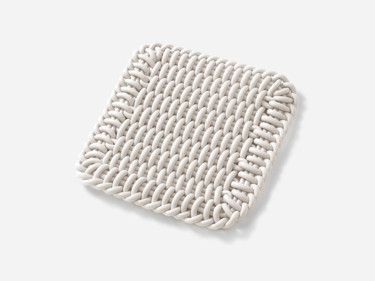 Ergonomic Shore Rug handmade from durable silicone cord suitable for both indoors and outdoors. 